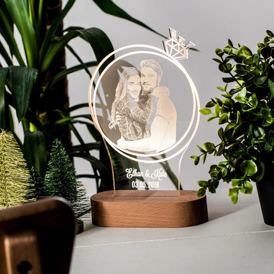 3D Night Romantic Lamp - Image 2