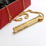 3D Bar Necklace - Image 3