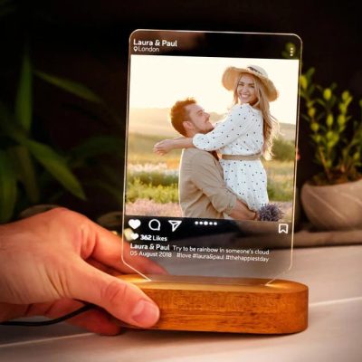 Custom 3D LED Photo Lamp