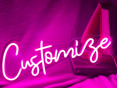 Custom Neon Sign – Name/Logo