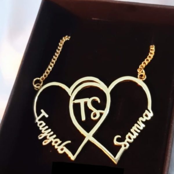Personalized Name Couple Necklace