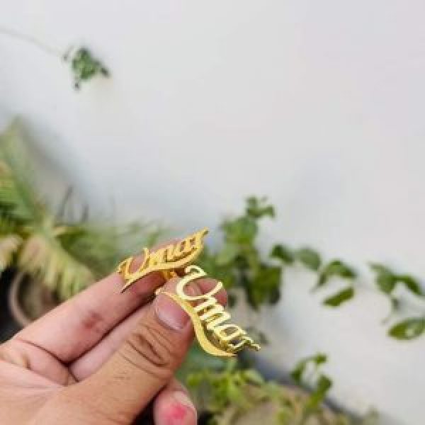 Customize Cufflinks with Your Name