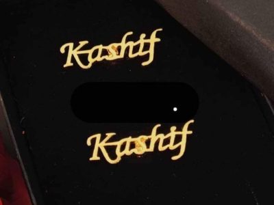 Custom Name Cufflinks