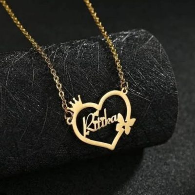 Personalized Heart Name Necklace