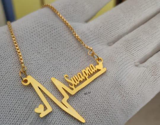 Personalized Heartbeat Necklace