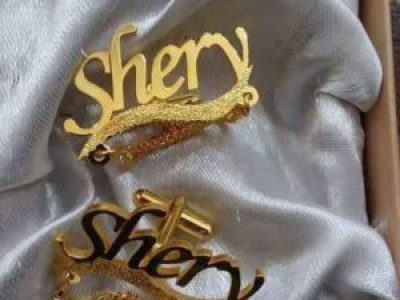 Customize Name Cufflinks