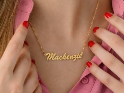 Custom Name Golden Necklace