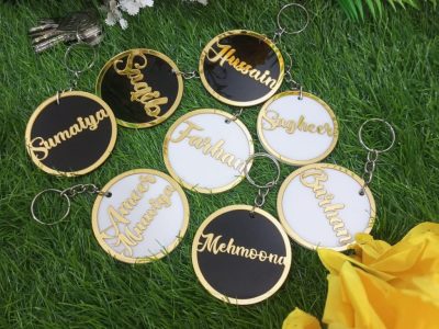 Custom Name Acrylic Keychain