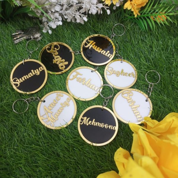 Custom Name Acrylic Keychain