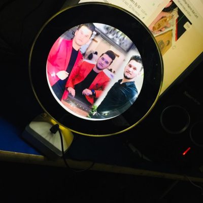 Custom Picture Frame Lamp