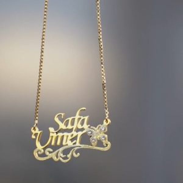 Double Name Necklace