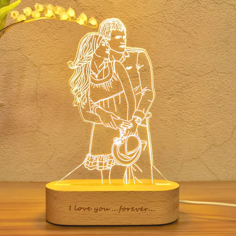 PERSONALIZED PHOTO LAMP