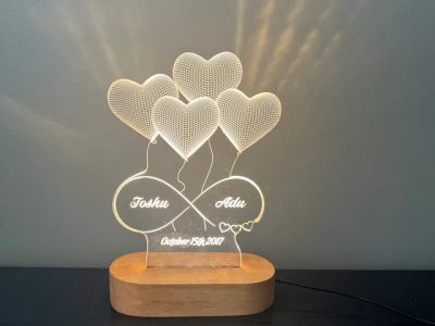 Personalized 3D Illusion Lamp
