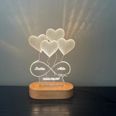 Personalized 3D Illusion Lamp