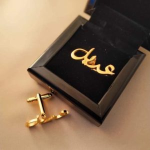 Personalized Arabic Name Cufflinks