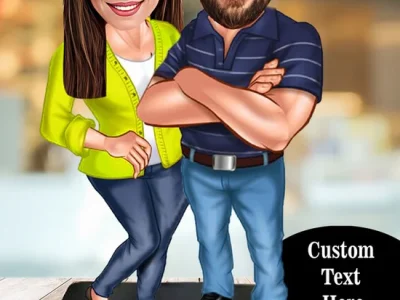 Personalized Cartoon Trinklet