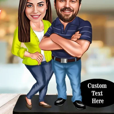 Personalized Cartoon Trinklet