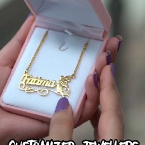 Personalized Princess Name Necklace