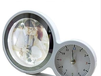 Picture Frame With Clock