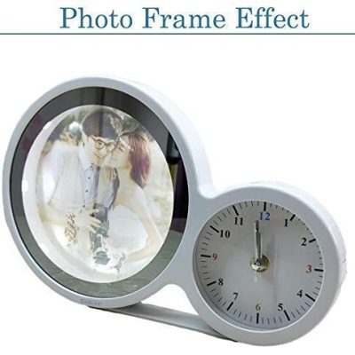 Picture Frame With Clock