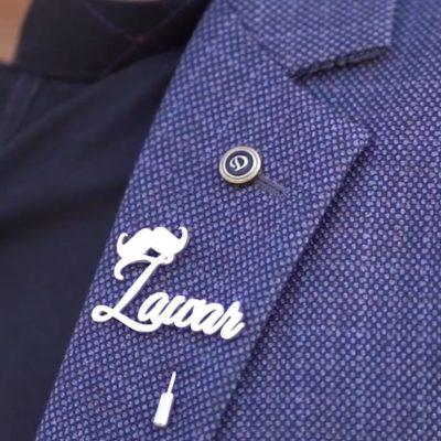 Coat Pin With Your Name