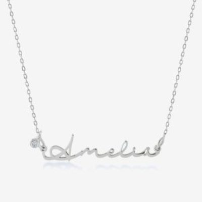 SIGNATURE Diamond Name Necklace