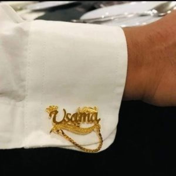 Special Customize Name Cufflinks