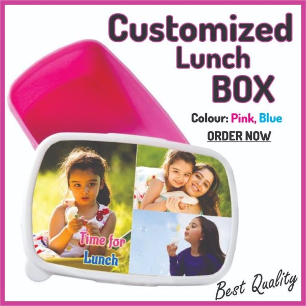 Custom Photo & Name Lunch Box
