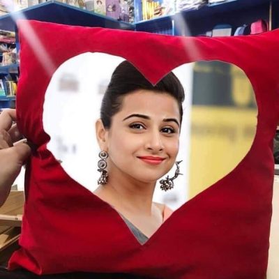 Customized Heart Picture Cushion