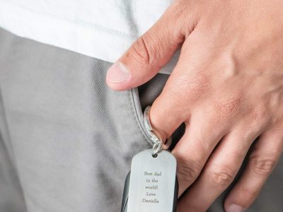 Customized Tag Keychain